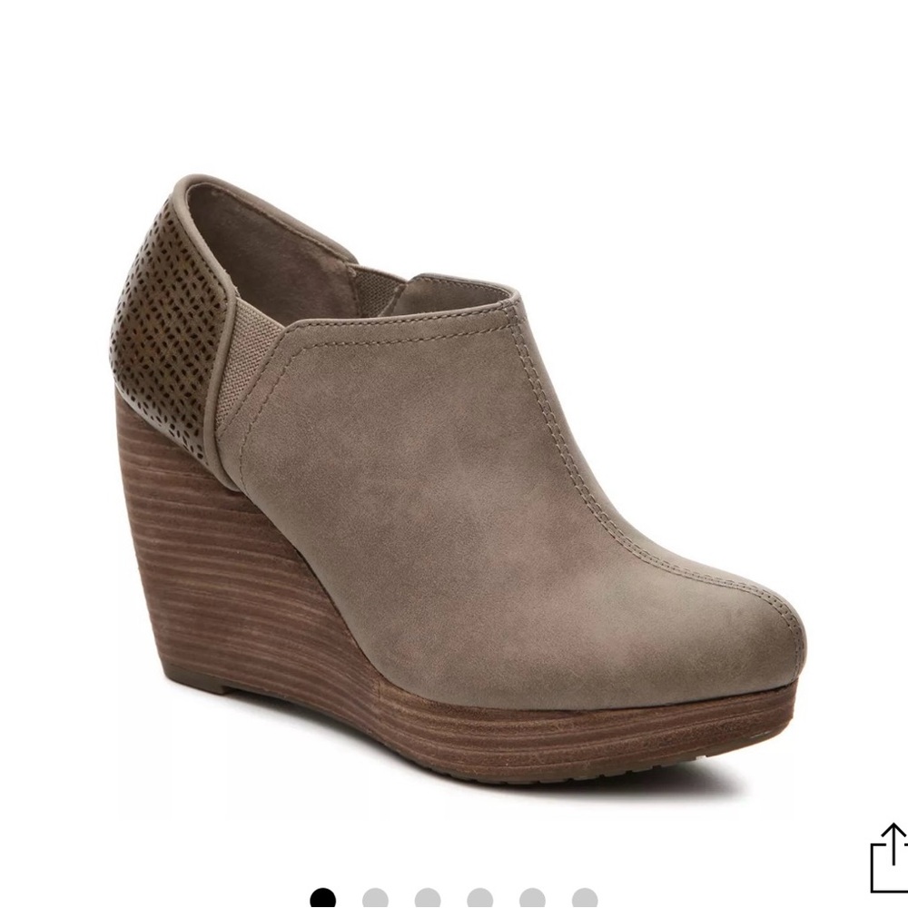 Dr scholls harlow wedge booties